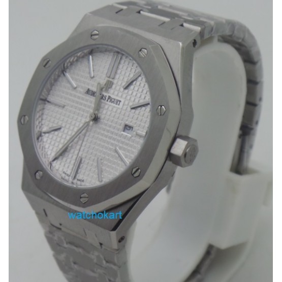 Audemars Piguet Royal Oak Steel White Watch