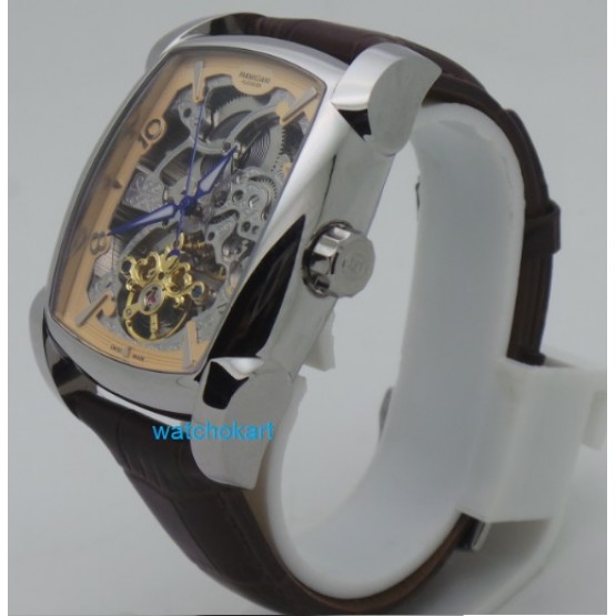 Parmigiani Fleurier: Kalpa XL Tourbillon Skeliton Steel Swiss Automatic Watch