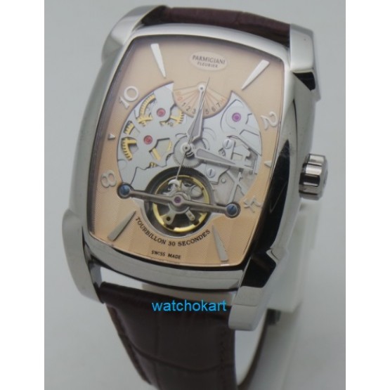 Parmigiani Fleurier: Kalpa XL Tourbillon Steel Swiss Automatic Watch