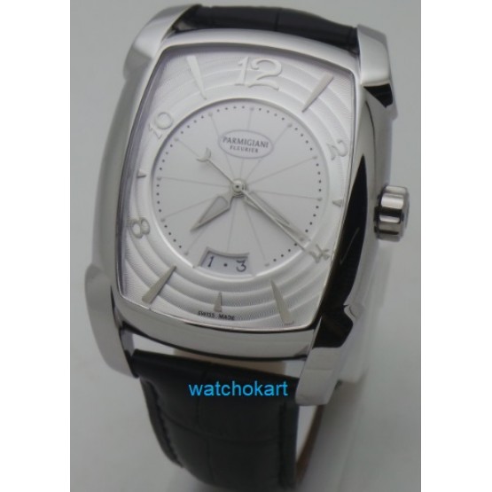 Parmigiani Fleurier: Kalpa XL White Steel Swiss Automatic Watch