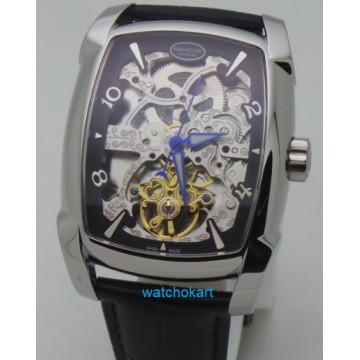 Parmigiani Fleurier: Kalpa XL Tourbillon Skeliton Black Swiss Automatic Watch