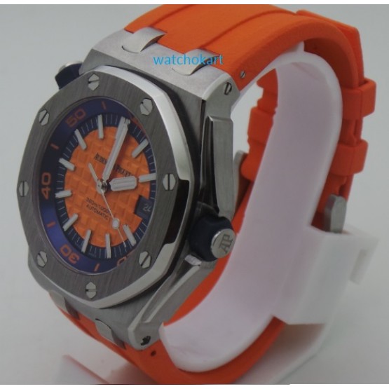 Audemars Piguet Royal Oak Offshore Diver Orange Swiss ETA Automatic Watch