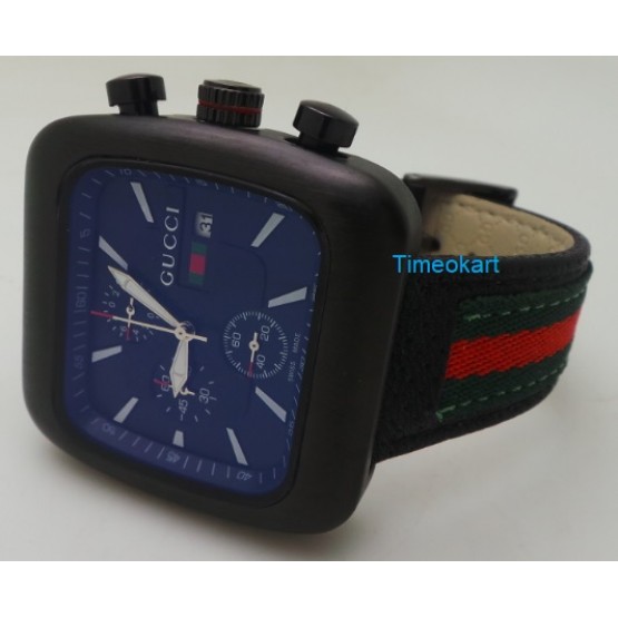 GUCCI COUPE CHRONOGRAPH BLACK WATCH