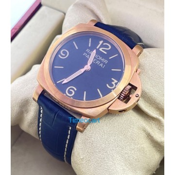 Panerai Radiomir Firenze Rose Gold Leather Strap Ladies Watch