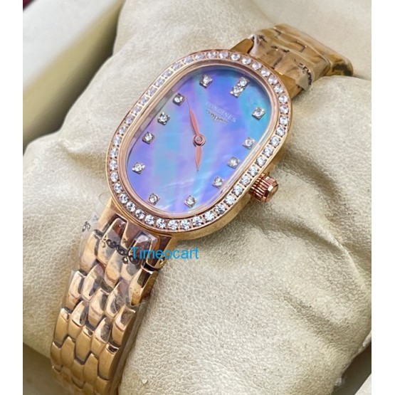 Longines Elegance Symphonette Mother Of Pearl Ladies Watch