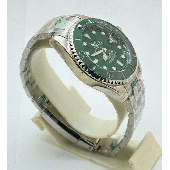 Rolex Submariner HULK Edition Green Dial Steel Bracelet Watch