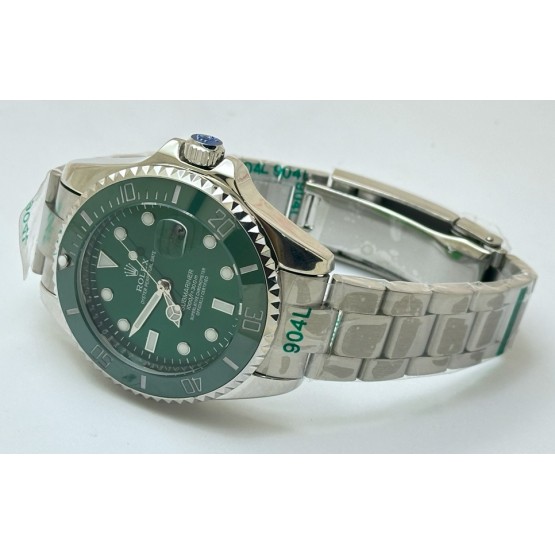 Rolex Submariner HULK Edition Green Dial Steel Bracelet Watch