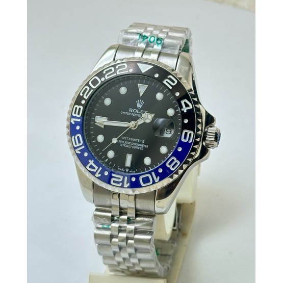 Rolex GMT BATMAN Edition Jubilee Bracelet Swiss Automatic Watch