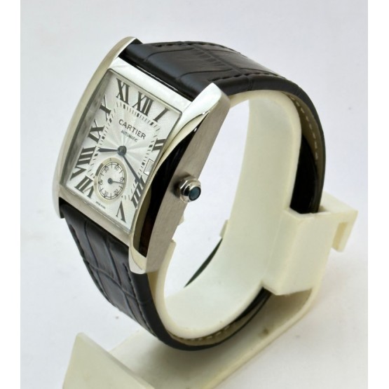 Cartier Tank MC Steel Swiss ETA Automatic Watch