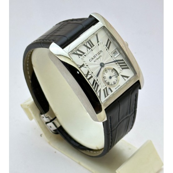 Cartier Tank MC Steel Swiss ETA Automatic Watch