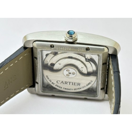 Cartier Tank MC Steel Swiss ETA Automatic Watch