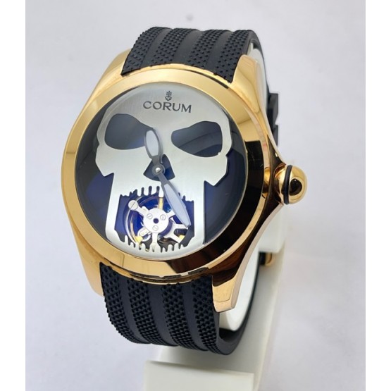 Corum Bubble Skull Tourbillion Swiss Automatic Watch