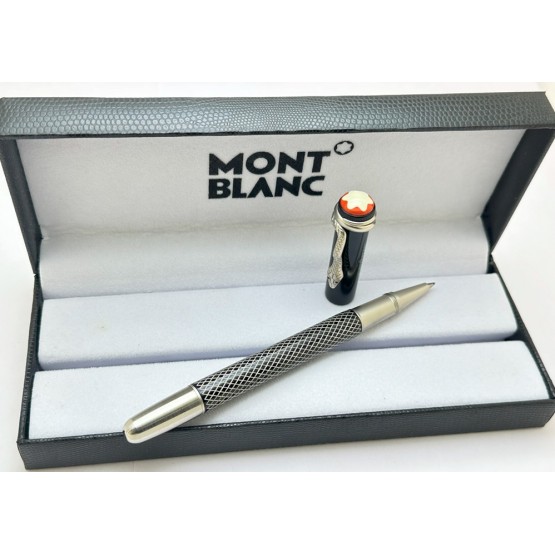 Mont Blanc Heritage Rouge Et Noir Rollerball Pen - 3