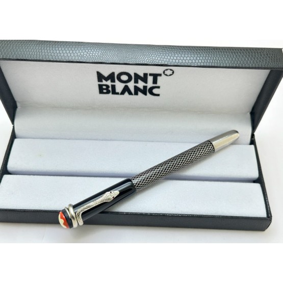 Mont Blanc Heritage Rouge Et Noir Rollerball Pen - 3