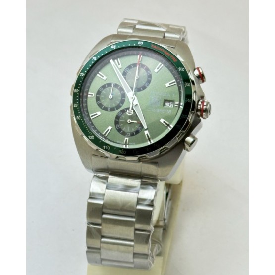 Tag Heuer Calibre 16 Formula 1 Green Full Steel Watch