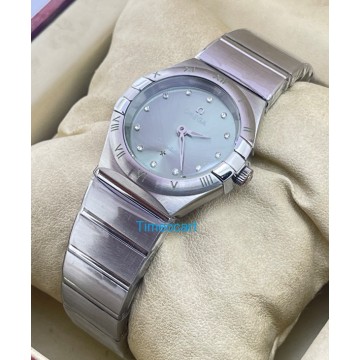 Omega Constellation Green Ladies Watch