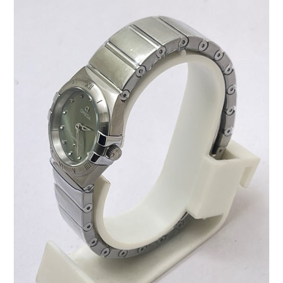 Omega Constellation Green Ladies Watch