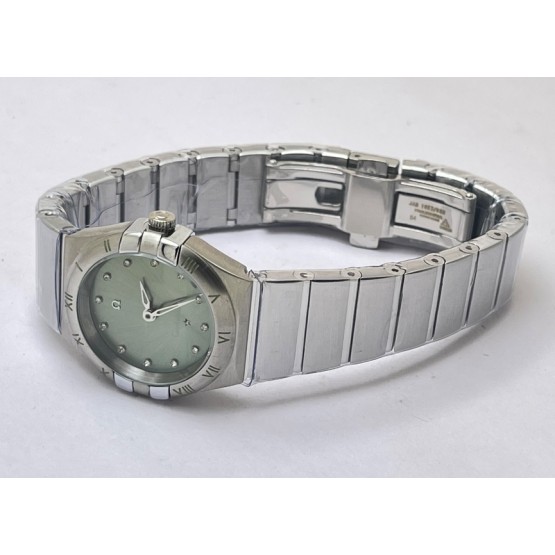 Omega Constellation Green Ladies Watch