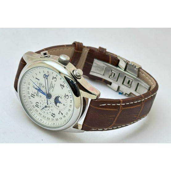  Longines Master Collection Leather Strap Swiss Automatic Watch