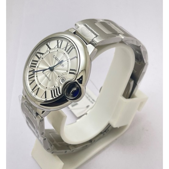 Cartier Ballon Bleu De Mens Steel Swiss Automatic Watch