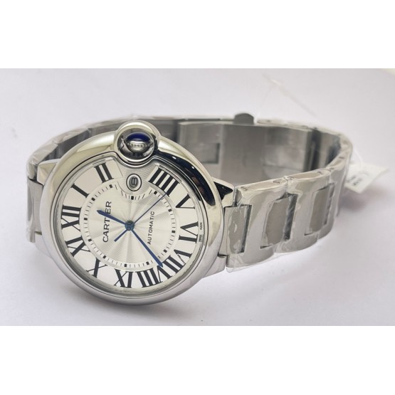 Cartier Ballon Bleu De Mens Steel Swiss Automatic Watch