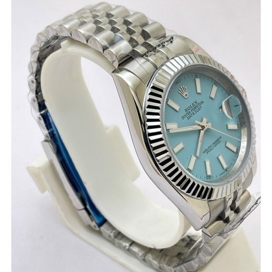 Rolex Date-Just Ice Blue Swiss Automatic Watch