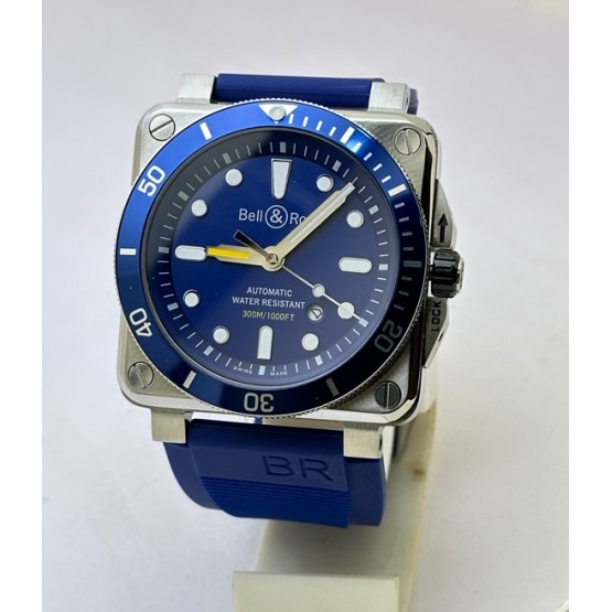 Bell & Ross Instrument Br03-92 Diver Blue Swiss Automatic Watch