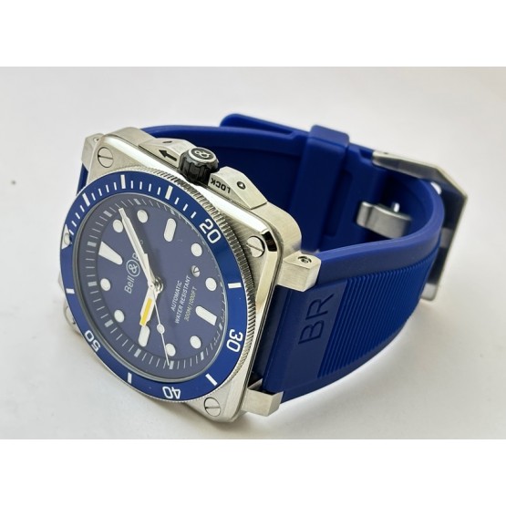 Bell & Ross Instrument Br03-92 Diver Blue Swiss Automatic Watch