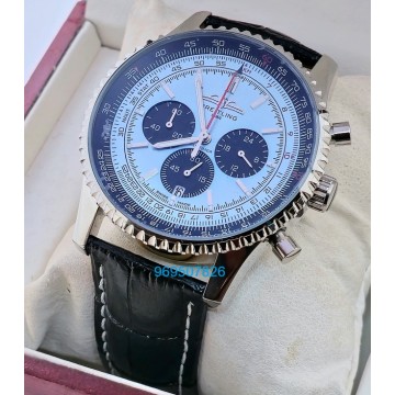 Breitling Navitimer B01 Ice Blue Chronograph Watch