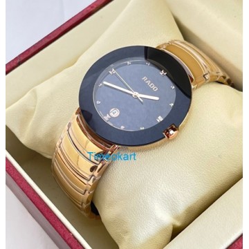 Rado Centrix jubile Golden Black Dail Watch