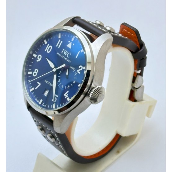 I W C Big Pilot Le Petit Prince Blue Swiss Automatic Watch