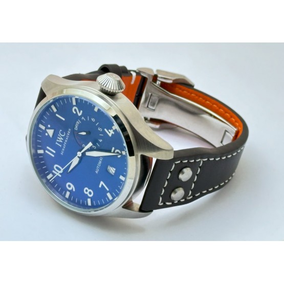 I W C Big Pilot Le Petit Prince Blue Swiss Automatic Watch