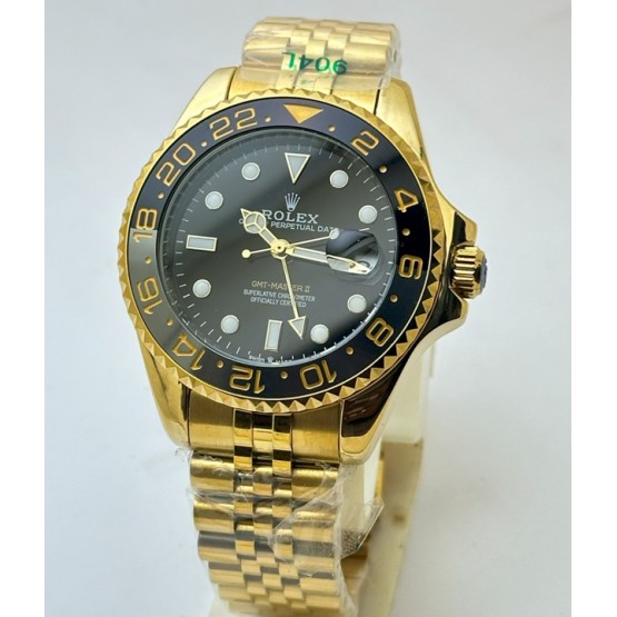 Rolex GMT Master II Golden Jubilee Bracelet Swiss Automatic Watch