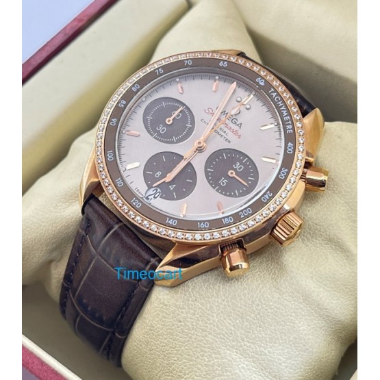 Omega Speedmaster Cappuccino Ladies Watch