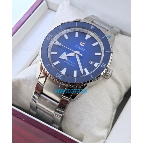 Rado Captain Cook Blue Swiss Automatic Watch