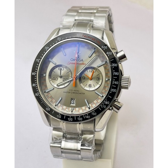 Omega Speedmaster Racing Co-Axial Master Grey Chronograph Watch 