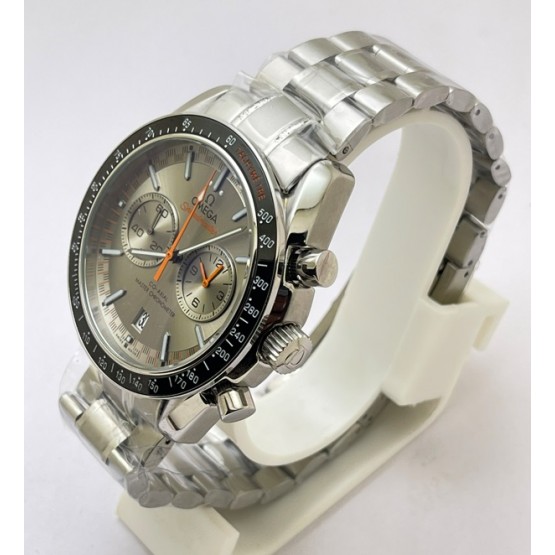 Omega Speedmaster Racing Co-Axial Master Grey Chronograph Watch 