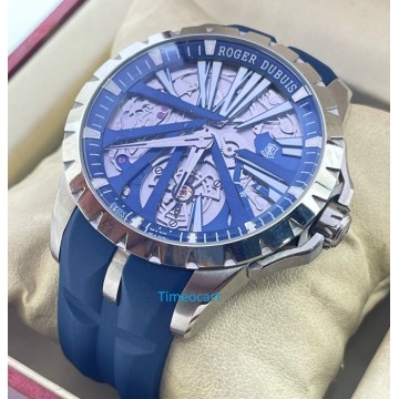 Roger Dubuis Excalibur Diabolus In Machina Blue Swiss Automatic Watch