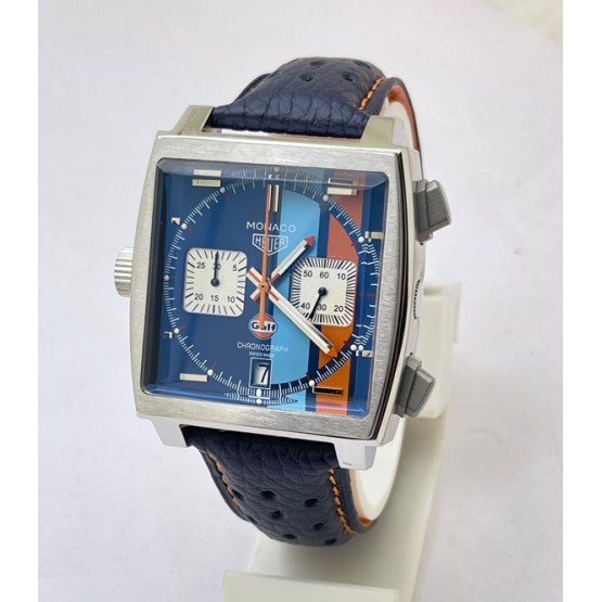 Tag Heuer Monaco Gulf Blue Special Edition Watch