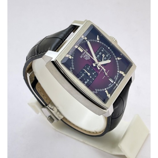 Tag Heuer Monaco Caliber 12 Purple Watch