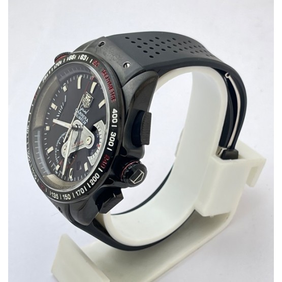 Tag Heuer Grand Carrera Calibre 36 Rubber Strap Watch