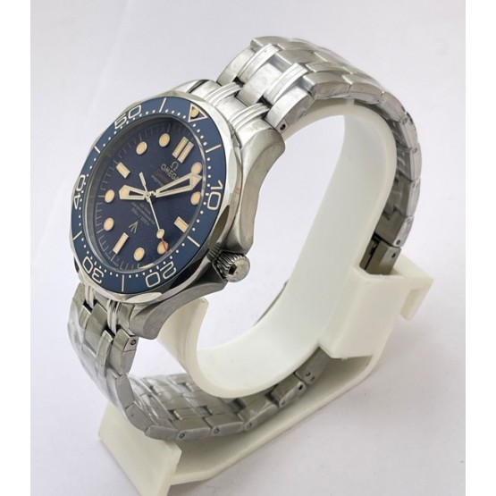 Omega Seamaster Diver Blue Swiss Automatic Watch