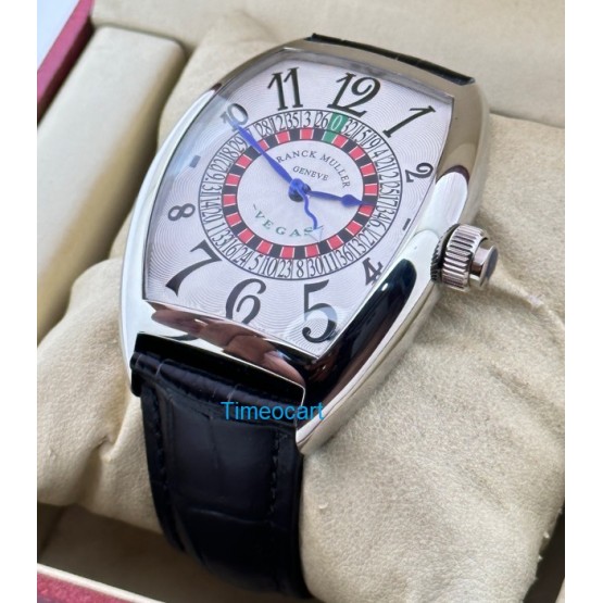 Franck Muller Vegas Steel Swiss Automatic Watch