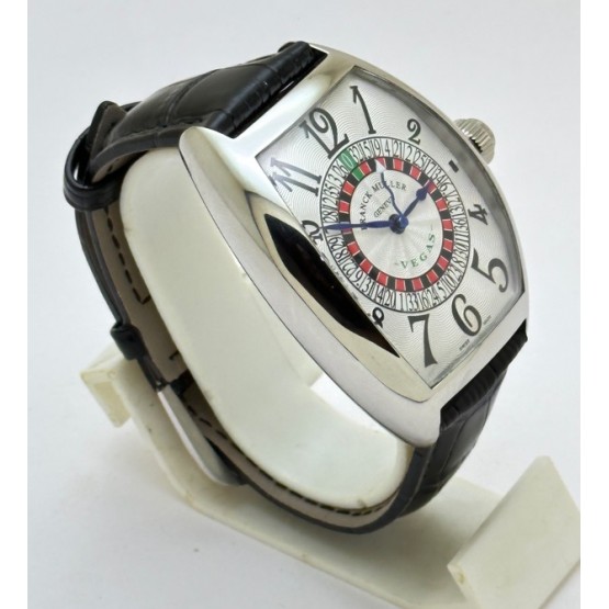 Franck Muller Vegas Steel Swiss Automatic Watch