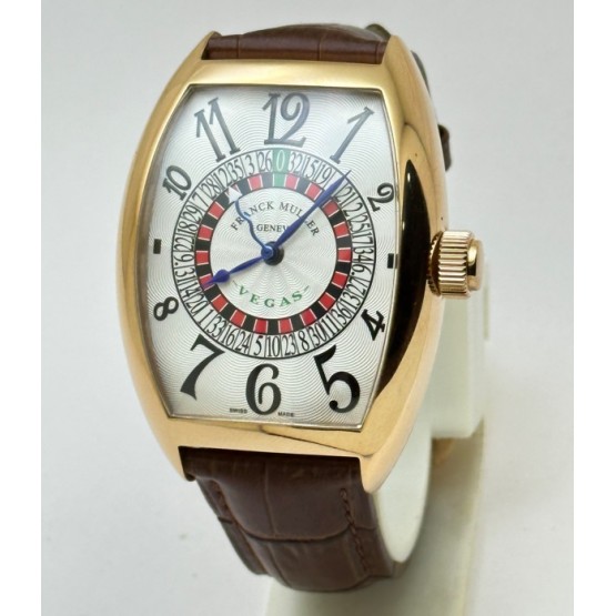 Franck Muller Vegas Rose Gold Swiss Automatic Watch