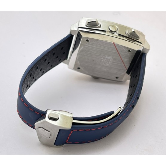 Tag Heuer Monaco Caliber 12 Bamford Edition Rubber Strap Watch