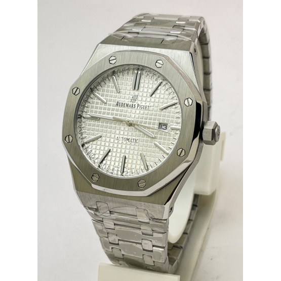 Audemars Piguet Royal Oak Steel White Swiss  Automatic Watch