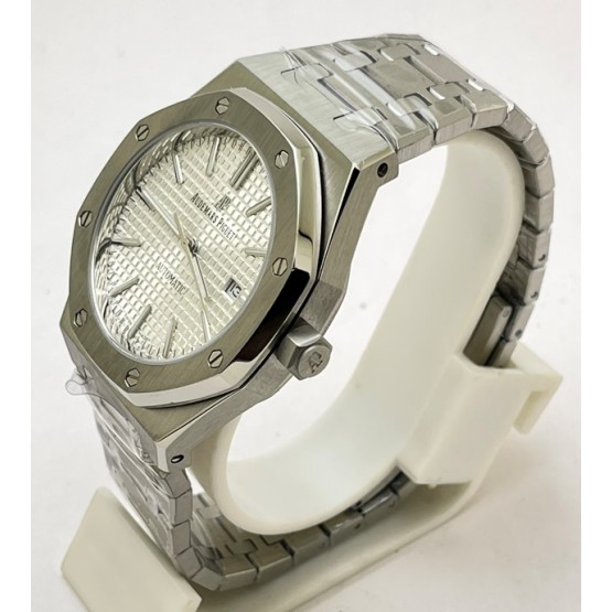 Audemars Piguet Royal Oak Steel White Swiss  Automatic Watch