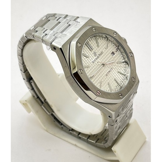 Audemars Piguet Royal Oak Steel White Swiss  Automatic Watch