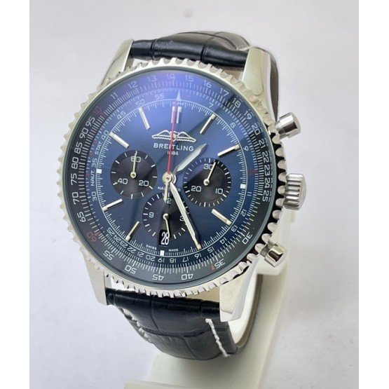 Breitling Navitimer B01 Blue & Black Chronograph Watch